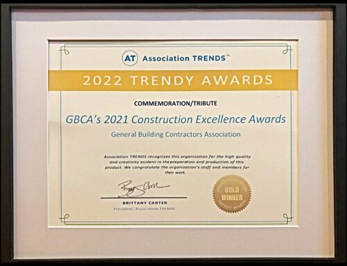 GBCA’s 2021 Construction Excellence Awards Wins Gold at the 2022 TRENDY Awards
