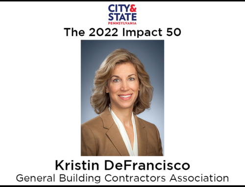 GBCA’s Kristin DeFrancisco One of City and State PA’s 2022 Impact 50