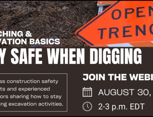 Webinar: Staying Safe When Digging: Trenching & Excavation Basics