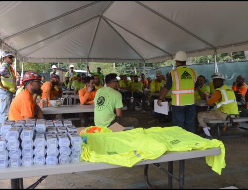 Madison Concrete Construction Holds Heat Safety Stand Down