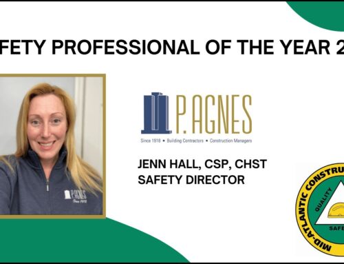 Mid Atlantic Construction Safety Council Recognizes Jennifer Hall of P.Agnes, Inc. as 2024 Safety Professional of the Year