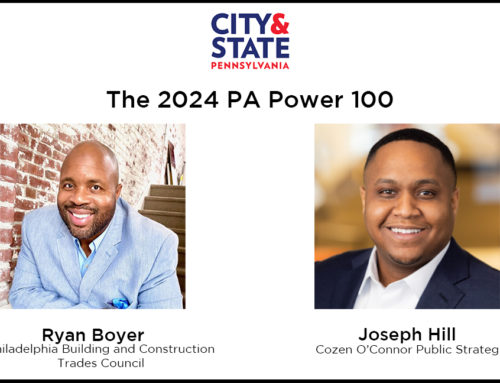 Ryan Boyer and Joseph Hill Named in City & State’s 2024 PA Power 100