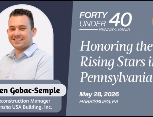 GBCA Congratulates Steven Gobac-Semple on his City & State PA 40 Under 40 Recognition