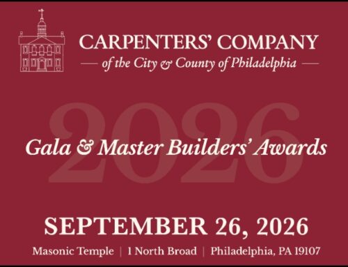 Carpenters’ Company to Host 2026 Master Builders’ Gala