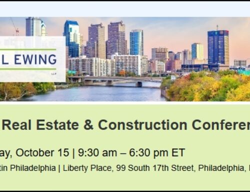 Join Saul Ewing for the 2026 Real Estate & Construction Conference